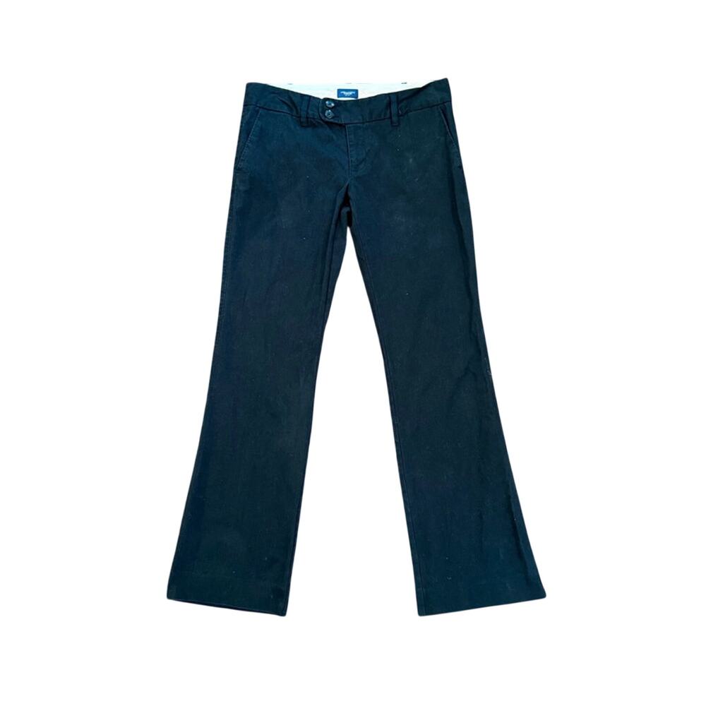 Low rise vintage Y2K American Eagle flare bootcut pinstripe pants
